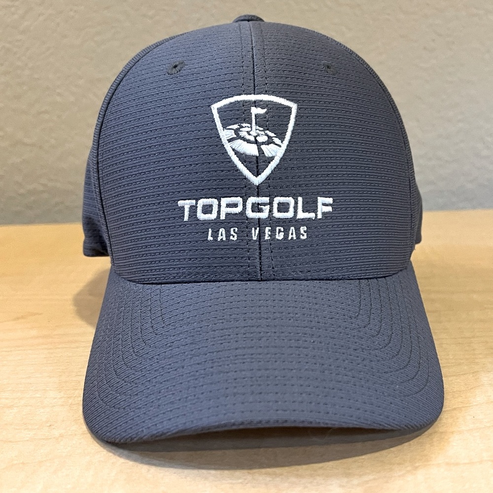 Topgolf Las Vegas Travis Mathew fitted hat s/m gray - Picture 2 of 12